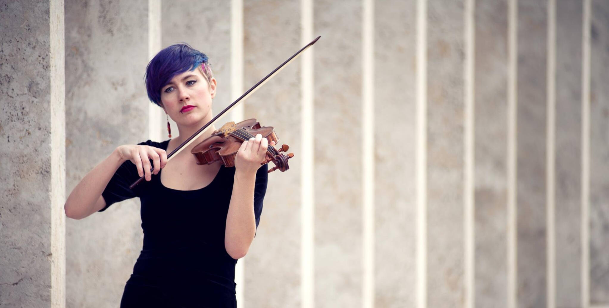 Ūla Kinder – barokinis smuikas